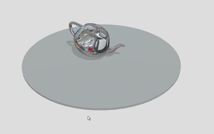 Orbiting the camera